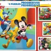 Puzzles Progressifs Mickey -^Educa Borras Clearance