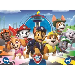 Puzzles SuperColor 2x60 pièces - Pat'Patrouille^Clementoni New