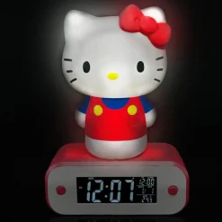 Reveil Lumineux Hello Kitty Avec Alarme Et Lumière^Teknofun Online