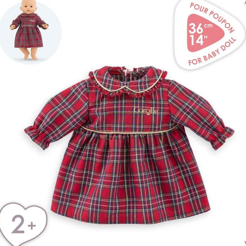 Robe en fêtes pour poupon 36 cm^Corolle Discount