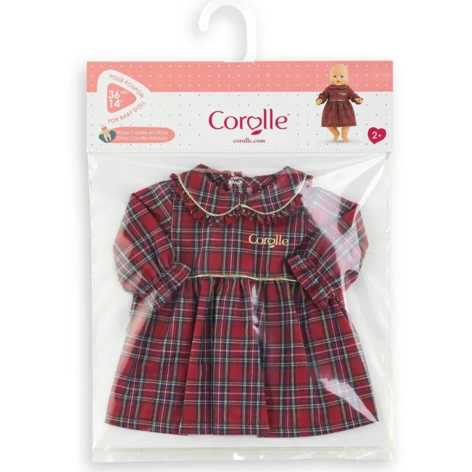 Robe en fêtes pour poupon 36 cm^Corolle Discount