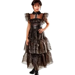 Robe de bal - déguisement Mercredi Addams 9/10 ans^Rubies Hot