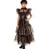 Robe de bal - déguisement Mercredi Addams 11/13 ans^Rubies Outlet