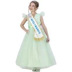 Robe Miss France Verte - 116 cm 6 ans^ Online