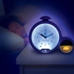 Réveil Multifonctions Kid Sleep Clock Rose, Apprentissage Facile De L'heure^Pabobo Online