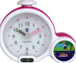 Réveil Multifonctions Kid Sleep Clock Rose, Apprentissage Facile De L'heure^Pabobo Online