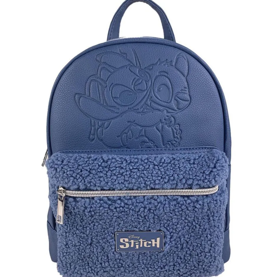 Sac à dos Stitch et Angel - Fashion Hug Teddy Bleu^WTT Best