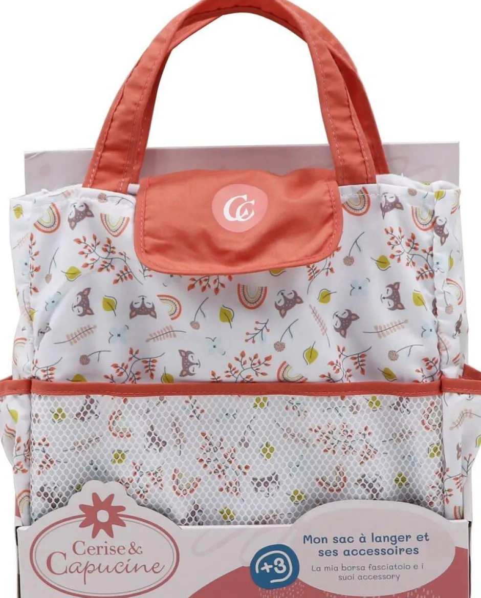 Sac À Langer Avec Accessoires -^Cerise & Capucine Discount
