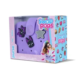 Sac à main Minipop à customiser Swop pops violet^ Discount