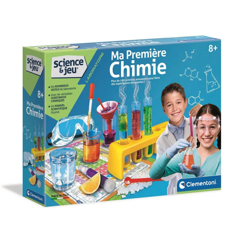 Science et jeu : Ma première chimie^Clementoni Discount