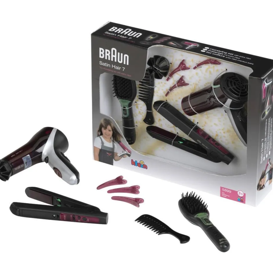 Set coiffure Braun satin hair 7^Varta Discount