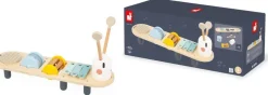 Stand D'éveil Sonore, Chenille Musicale Avec Maracas^Janod New