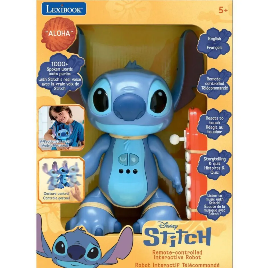 Stitch bilingue interactif et surf télécommandé^Lexibook Clearance
