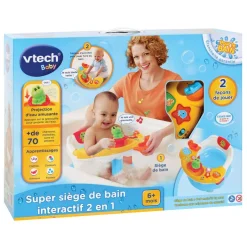 Super siège de bain interactif 2 en 1^Varta