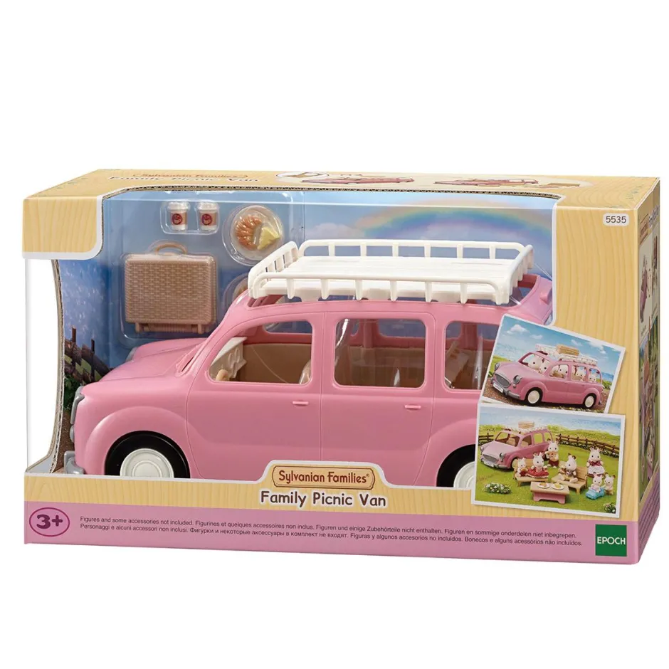 - Le monospace rose et set de pique-nique 5535^Sylvanian Families Hot