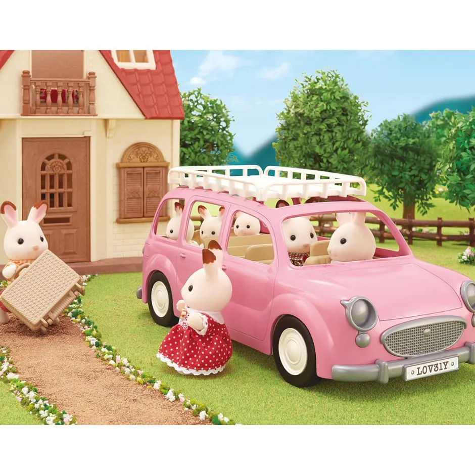 - Le monospace rose et set de pique-nique 5535^Sylvanian Families Hot