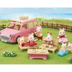 - Le monospace rose et set de pique-nique 5535^Sylvanian Families Hot