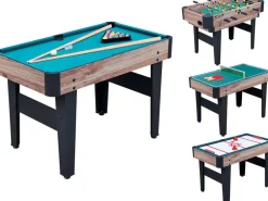 Table Multi-jeux En Bois 4 En 1^ Outlet