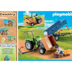 Tracteur avec remorque Country 71249^Playmobil New