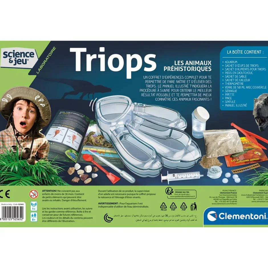 Triops - Les Animaux Préhistoriques^Clementoni Best