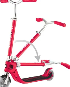 Trottinette 2 roues pliables Flow foldable 125 rouge^Globber Discount