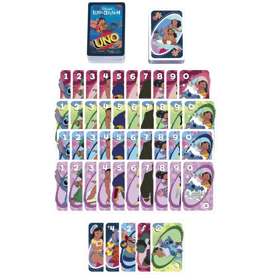Uno Lilo & Stitch^Mattel Games Best