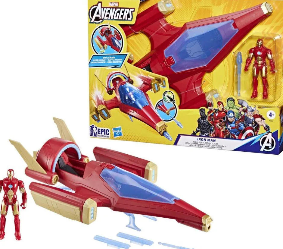 Vaisseau Avengers Iron Man^Hasbro Hot