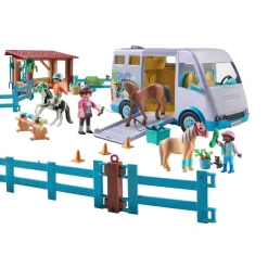 Van pour cheval et poneys avec enclos Horses of Waterfall 71493^Playmobil Sale