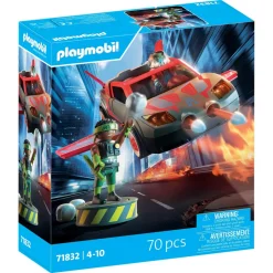 Véhicule multifonction de super-héros Heroes 71832^Playmobil Clearance