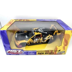 Voiture BMW M4 GT3 Wasa jaune - échelle 1:24^ Clearance