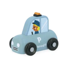 Voiture de police en bois - Cross Roads^Janod Clearance