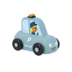 Voiture de police en bois - Cross Roads^Janod Clearance