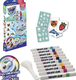 Water Art Pack 10 stylos et stickers^Silverlit Outlet