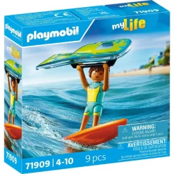 Wingsurfer : homme, planche & aile - My Life 71909^Playmobil Sale