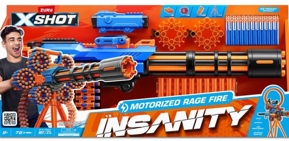 X Shot - Blaster Insanity Motorisé Rage Fire^Zuru Sale