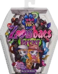 Zombaes Wild Vibes - Pack De 2 Wild Vibes Big Cat Un-Rescue^Spin Master Clearance
